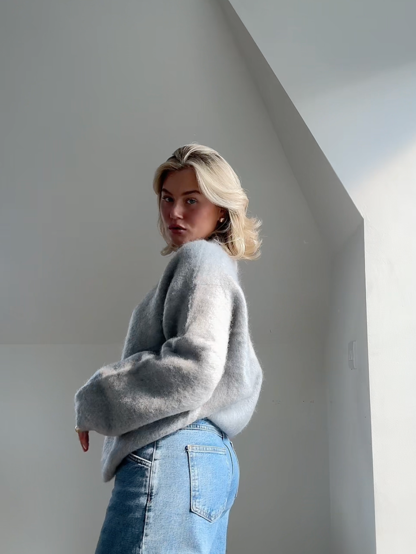Tessa – Trendiger Rollkragenpullover mit halbem Rollkragen