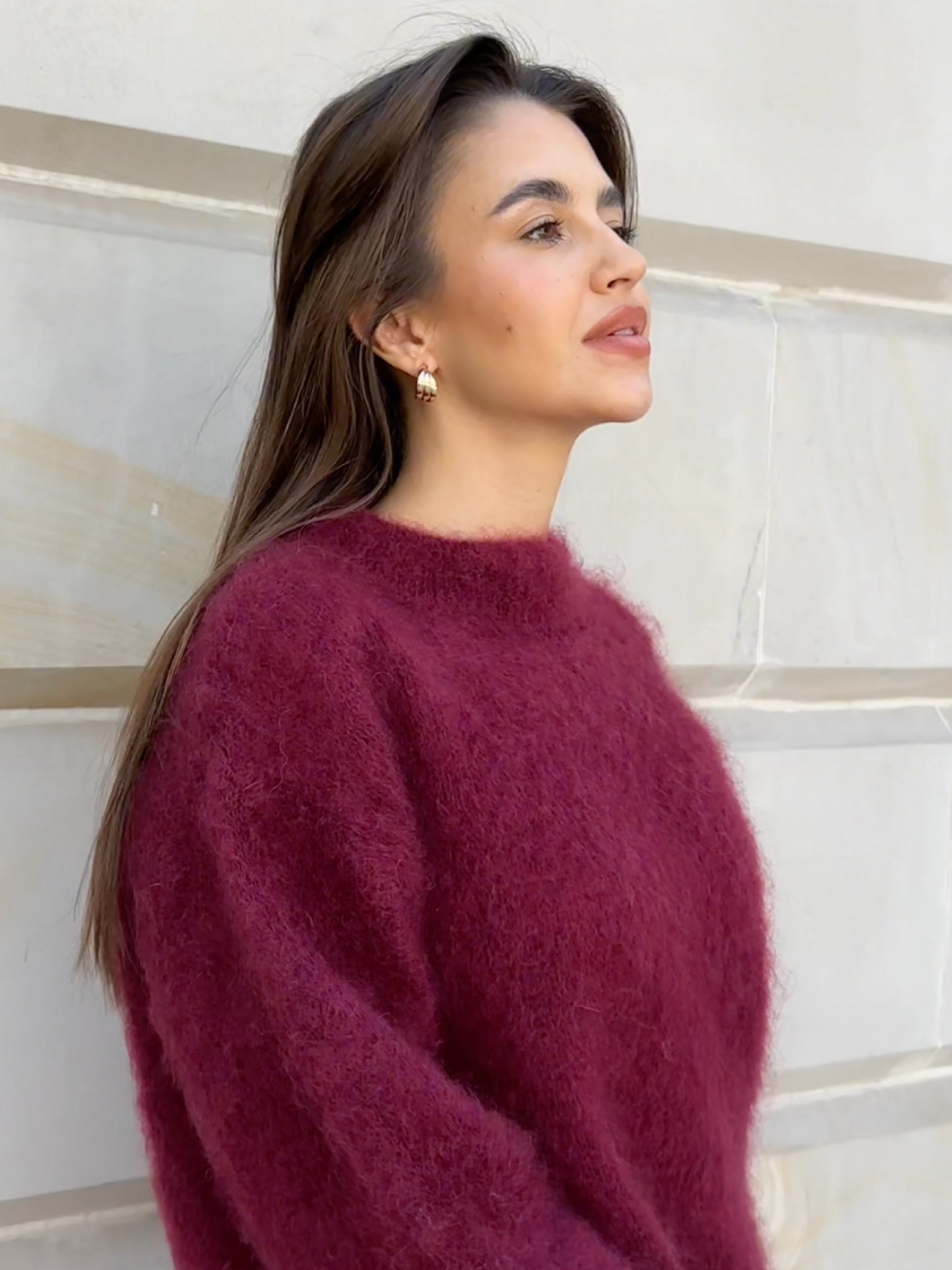 Tessa - Trendy Half Turtleneck Trui