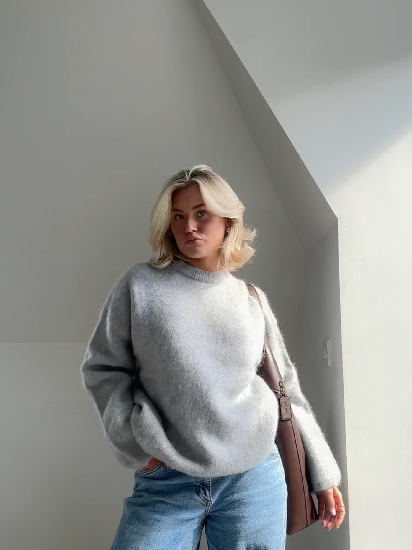 Tessa - Trendy Half Turtleneck Trui