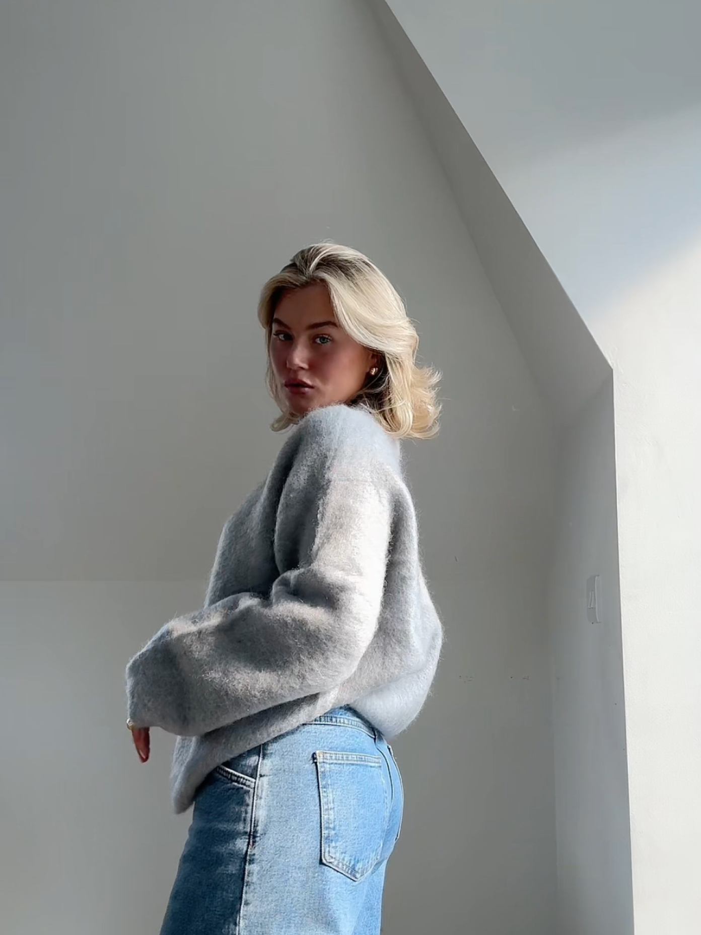 Tessa - Trendy Half Turtleneck Trui