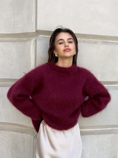 Tessa - Trendy Half Turtleneck Trui